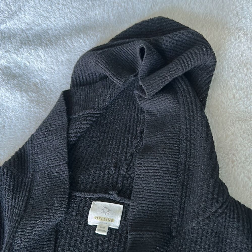 Hooded Shirt Sweater - Picture 5 of 7